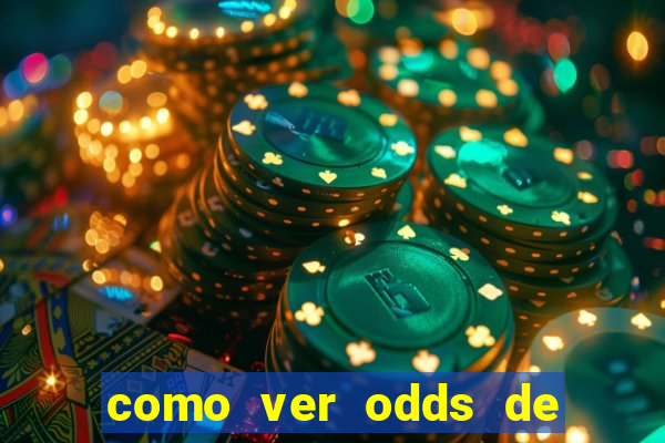 como ver odds de jogos passados